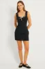 Black Mini Dress Sleeveless sold by Ally Fashion