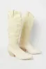 White Western Boots sold by Ally Fashion