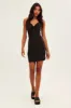 Black Evening Bodycon Dress sold by Ally Fashion