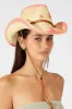 Pink Straw Cowboy Hat sold by Ally Fashion