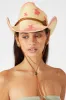 Pink Straw Cowboy Hat sold by Ally Fashion