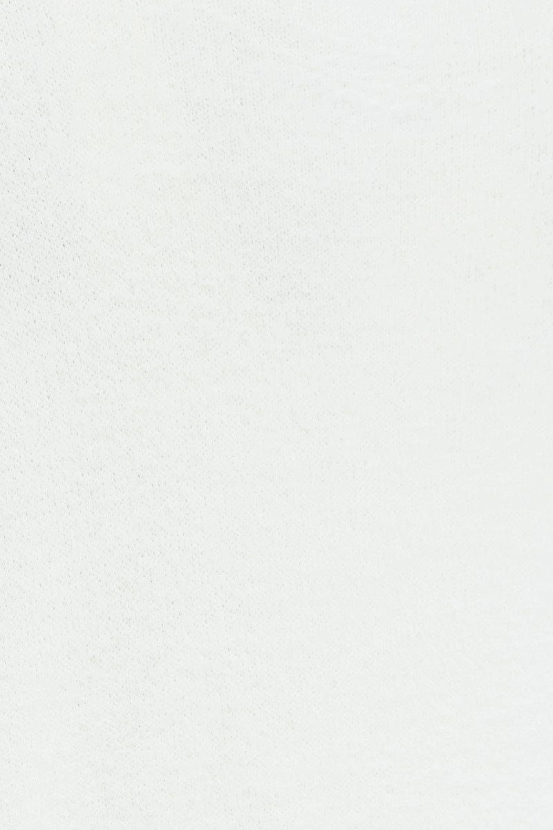 White Fluffy Longline Cardigan sold by Ally Fashion product image thumbnail 6