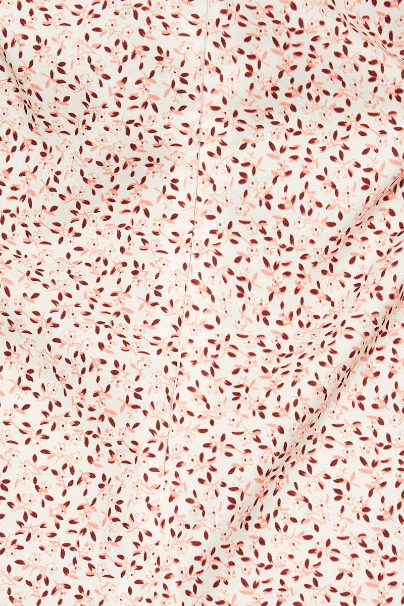 Print Tie Front Mini Dress sold by Ally Fashion product image thumbnail 5