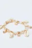 Gold Shell Charm Bracelet sold by Ally Fashion