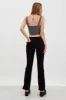 Black Flare Jeans Low Waist sold by Ally Fashion
