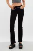 Black Flare Jeans Low Waist sold by Ally Fashion