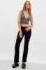 Black Flare Jeans Low Waist sold by Ally Fashion