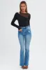 Black Bodysuit Round Neck Long Sleeve sold by Ally Fashion
