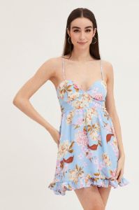 Print Mini Dress Sleeveless sold by Ally Fashion
