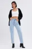 Black Longline Cable Knit Cardigan sold by Ally Fashion