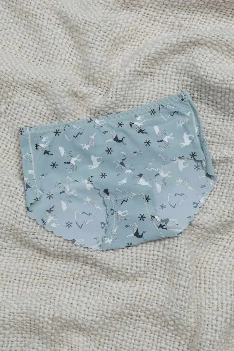 Print Boyleg Brief sold by Ally Fashion