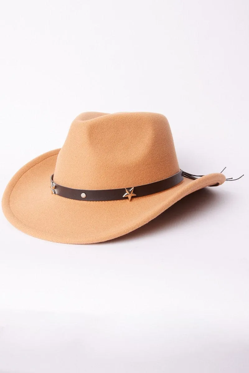 Beige Cowboy Hat sold by Ally Fashion