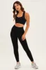 Black Basic Top Seamless Activewear sold by Ally Fashion