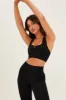 Black Basic Top Seamless Activewear sold by Ally Fashion
