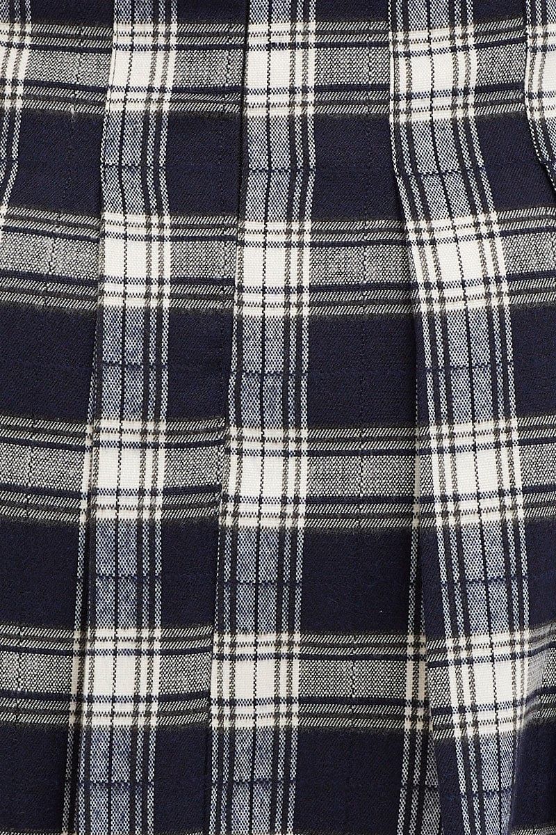 Check High Waist Check Pleated Tennis Skirt sold by Ally Fashion product image thumbnail 6