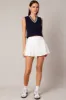 Blue Knit Vest V Neck sold by Ally Fashion