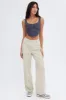Grey Charcoal Top Sleeveless with Zipper sold by Ally Fashion