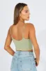 Green Bralette Round Neck Seamless sold by Ally Fashion