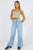 Green Bralette Round Neck Seamless sold by Ally Fashion