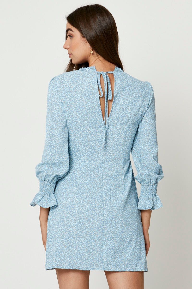 Print Skater Dress sold by Ally Fashion product image thumbnail 4