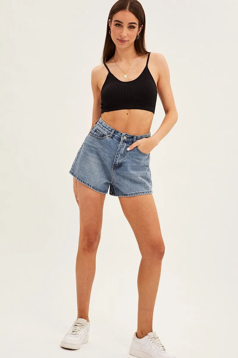 Black Top Sleeveless Seamless sold by Ally Fashion product image thumbnail 2