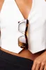 Brown Animal Print Fashion Sunglasses sold by Ally Fashion