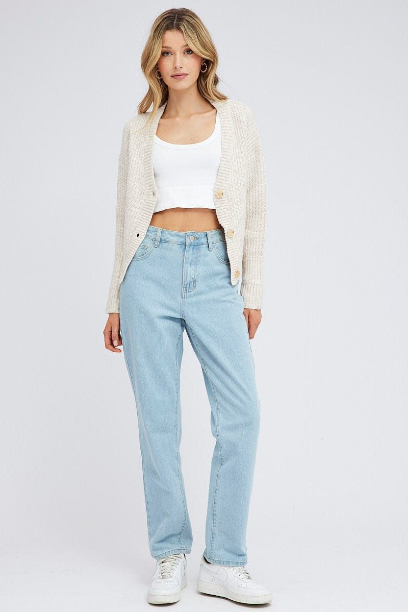 Camel Oversized Cardigan sold by Ally Fashion product image thumbnail 2