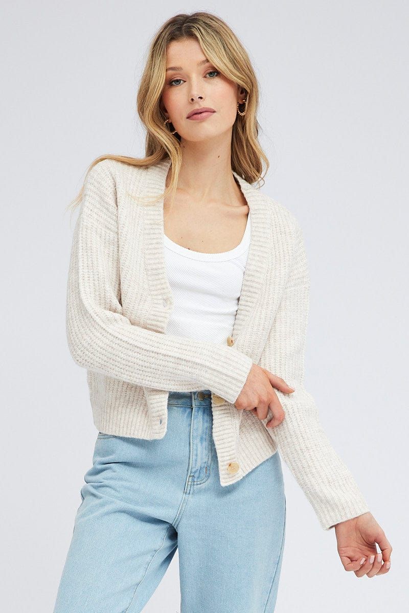 Camel Oversized Cardigan sold by Ally Fashion product image thumbnail 3