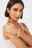 Gold Shell Bracelet sold by Ally Fashion