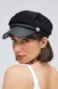 Black Baker Boy Hat sold by Ally Fashion