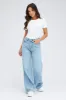 White Bodysuit Short sleeve Crew neck Supersoft sold by Ally Fashion