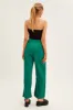 Green Wide Leg Pants High Rise sold by Ally Fashion
