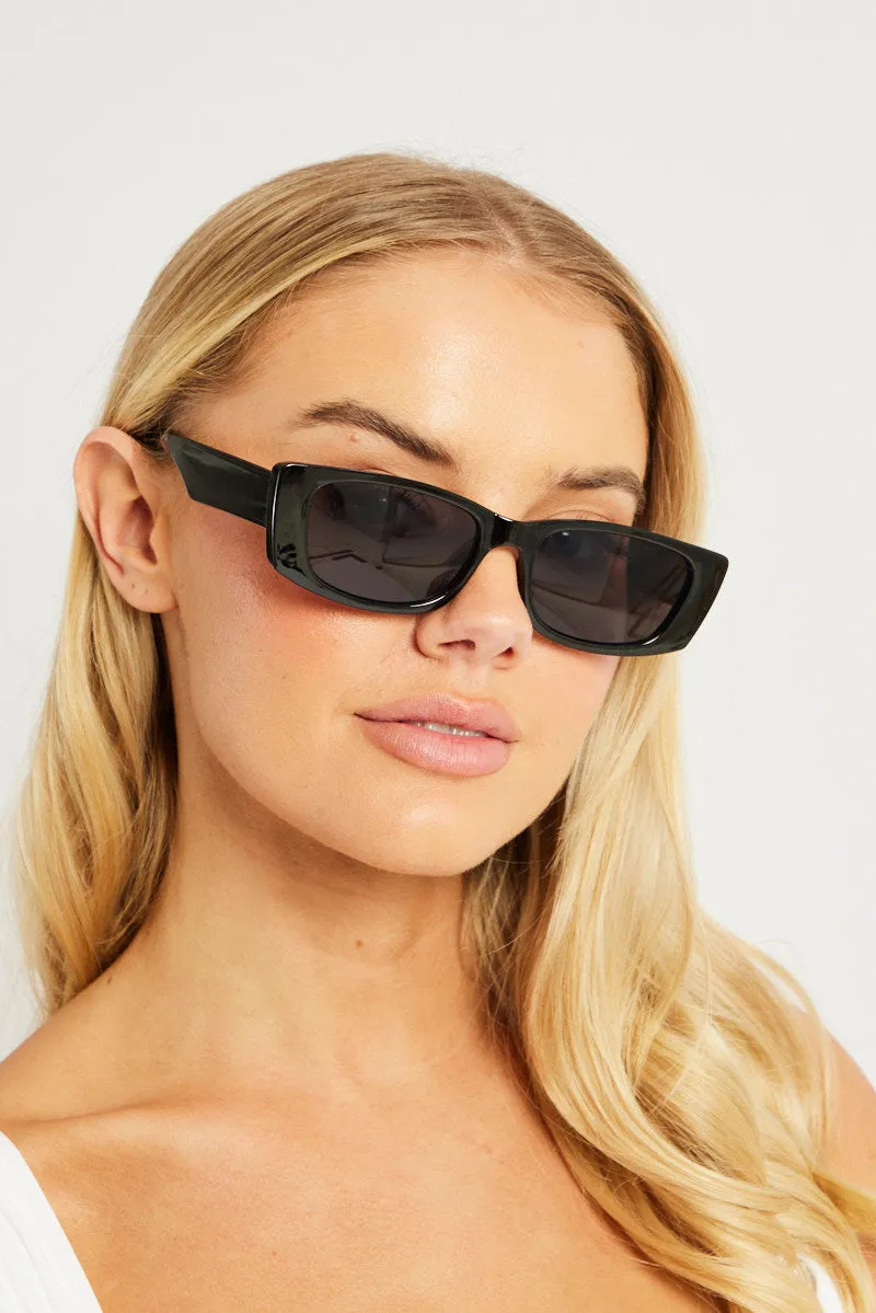 Black Fashion Sunglasses sold by Ally Fashion product image thumbnail 2