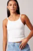 White Singlet Top Seamless Sleeveless Longline sold by Ally Fashion