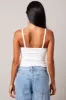 White Singlet Top Seamless Sleeveless Longline sold by Ally Fashion