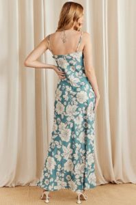 Print Maxi Dress Sleeveless sold by Ally Fashion