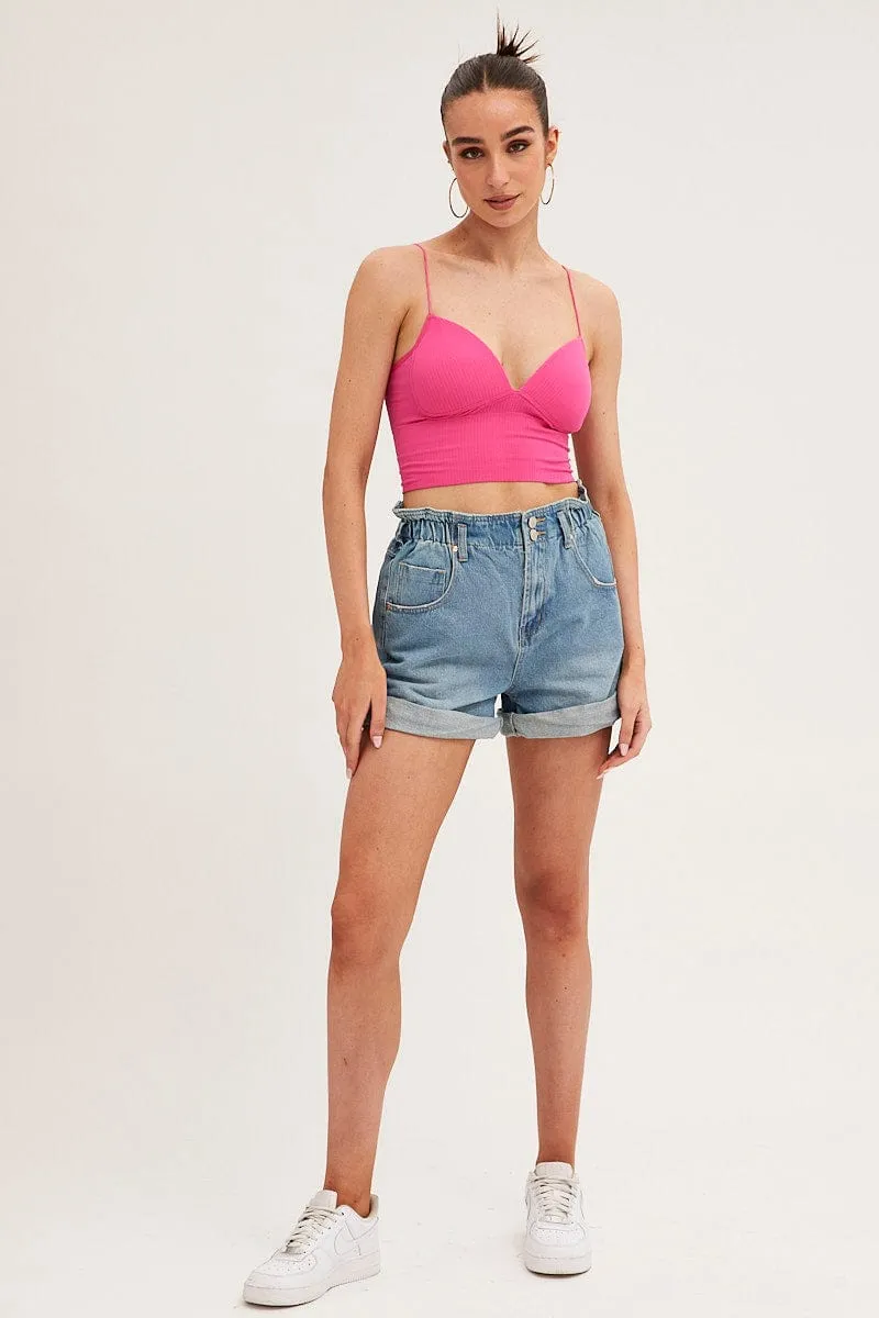 Pink Bralette Seamless sold by Ally Fashion product image thumbnail 2
