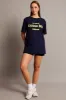 Blue Graphic Tee Short Sleeve sold by Ally Fashion