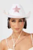 White Festival Cowboy Hat sold by Ally Fashion