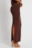 Brown Knit Skirt Crochet High Rise sold by Ally Fashion