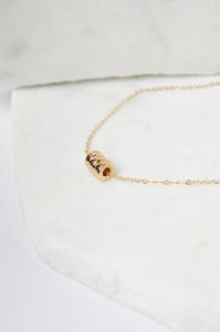 Gold Beads Charm Necklace sold by Ally Fashion