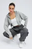Grey Parachute Cargo Pants Low Rise sold by Ally Fashion