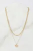 Gold Butterfly Layered Necklace sold by Ally Fashion