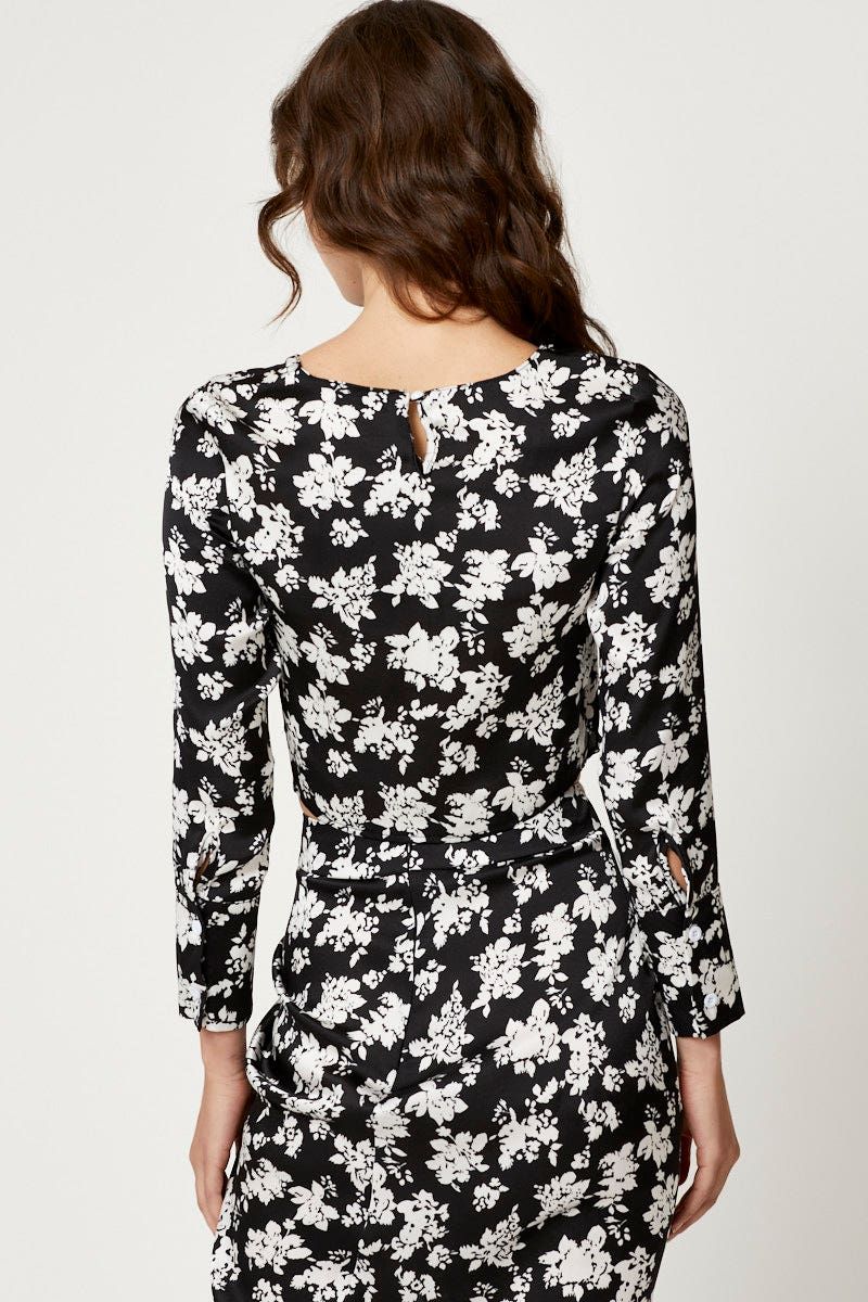 Print Long Sleeve Top sold by Ally Fashion product image thumbnail 4