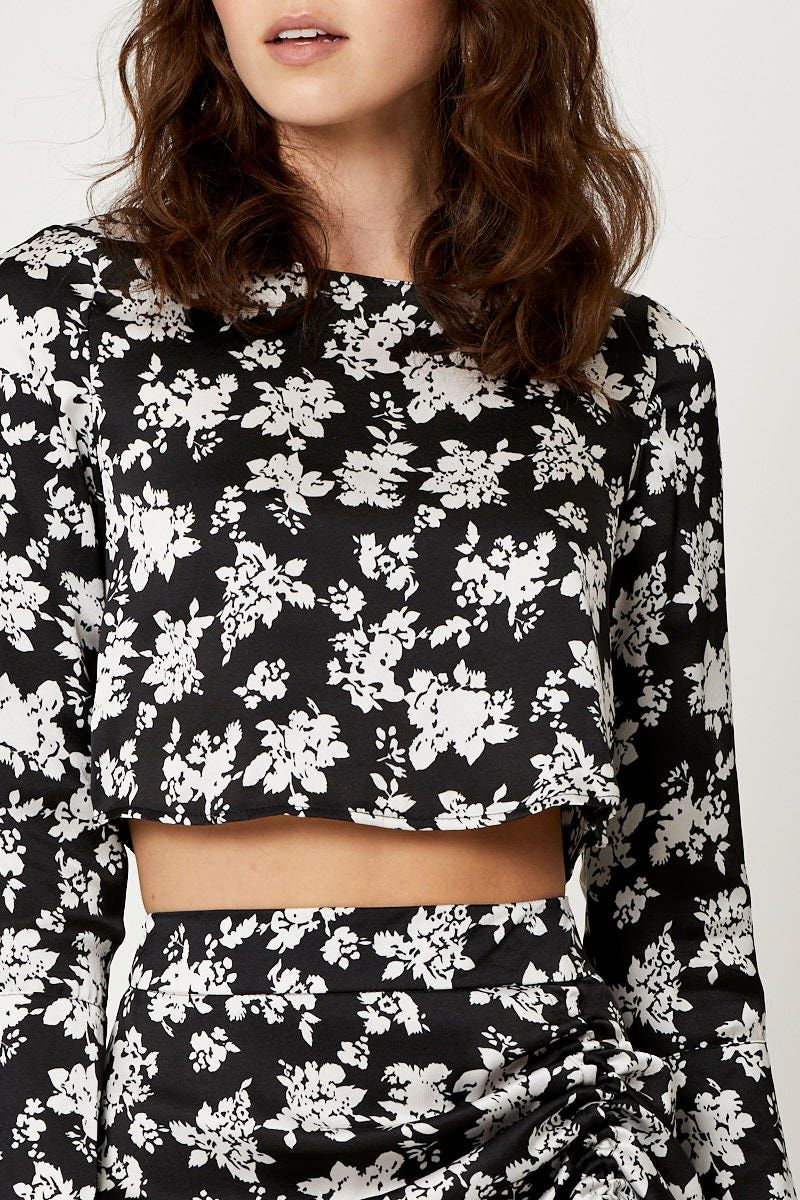 Print Long Sleeve Top sold by Ally Fashion product image thumbnail 5