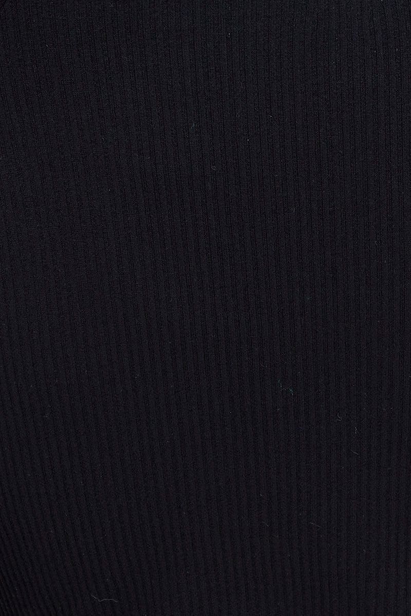 Black Cut out Top Long sleeve Seamless Activewear sold by Ally Fashion product image thumbnail 6
