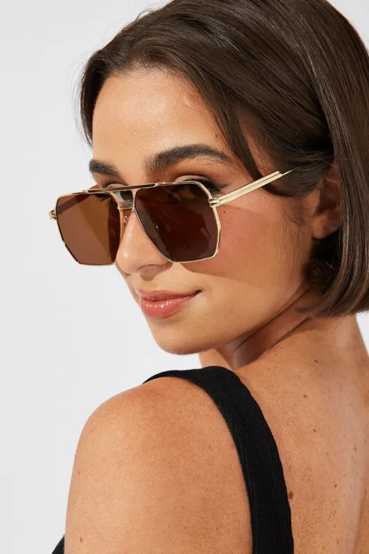 Brown Fashion Sunglasses sold by Ally Fashion