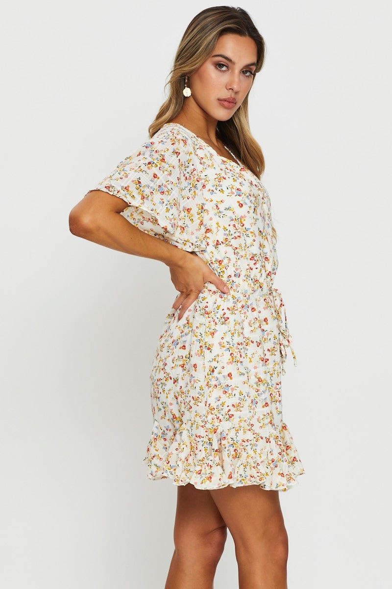 Print Dress Short Sleeve sold by Ally Fashion product image thumbnail 4