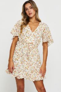 Print Dress Short Sleeve sold by Ally Fashion