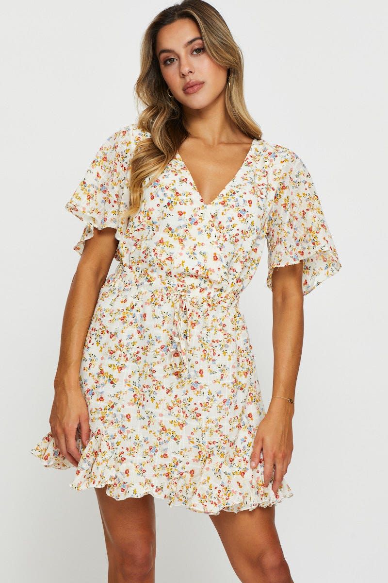 Print Dress Short Sleeve sold by Ally Fashion product image thumbnail 3